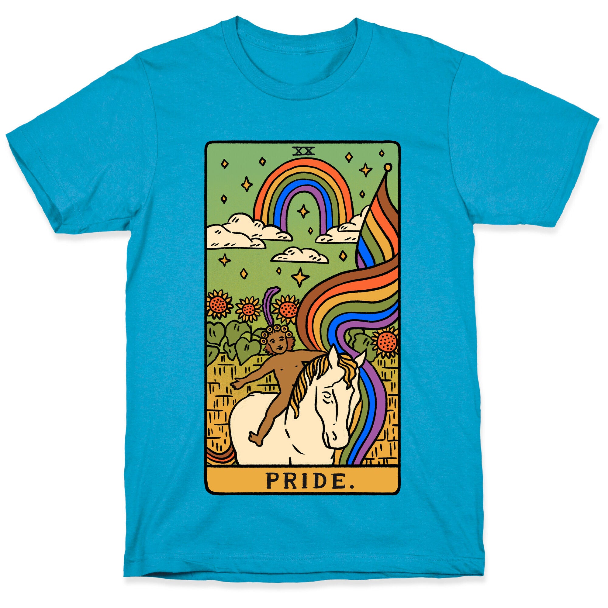Pride Tarot Unisex Triblend Tee